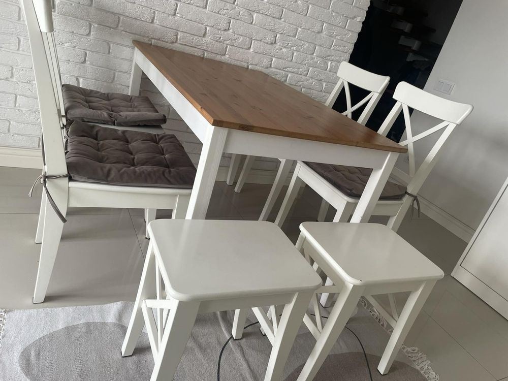 IKEA Стіл, крісла, табуретки - комплект
