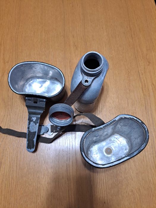 Menażka manierka aluminiowa PSL 63 - T - " sztos " - jak antyk :)