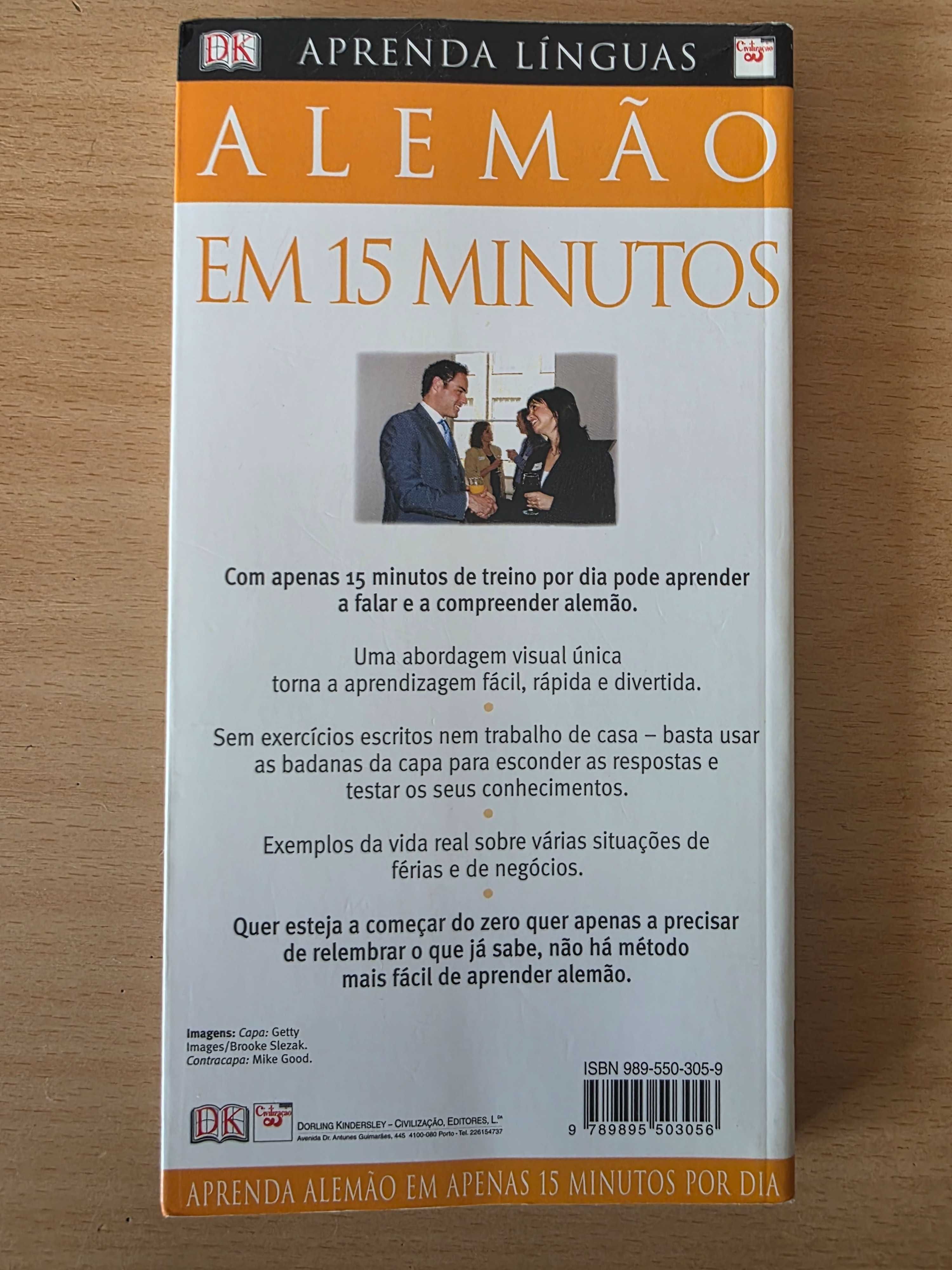 Livro "Alemão em 15 Minutos"