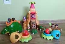 Zestaw ELC Happyland dinozaury jaskiniowcy