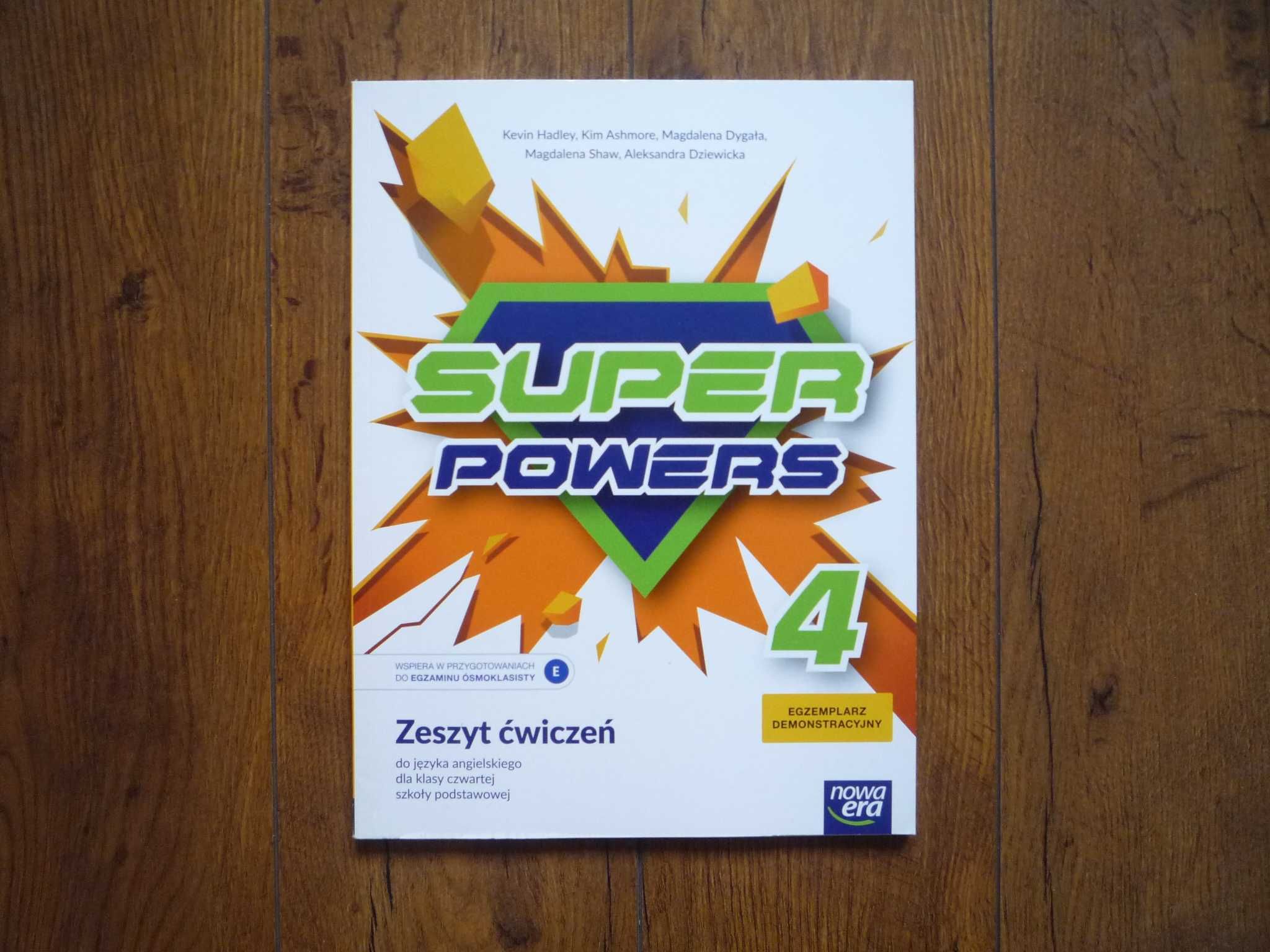 Super Powers 4 Podręcznik + Ćwiczenia Klasa 4 Język angielski
