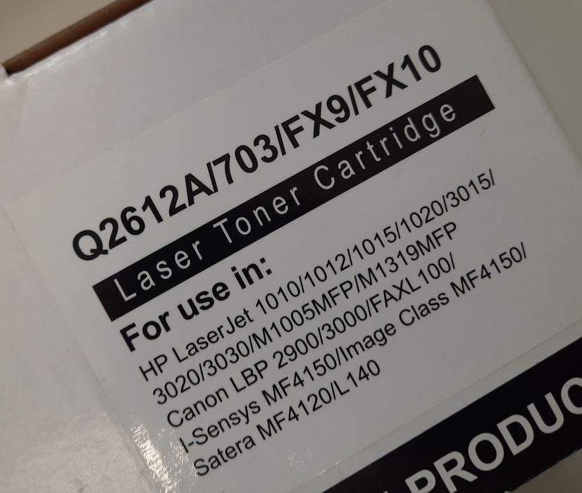 Toner para impressora