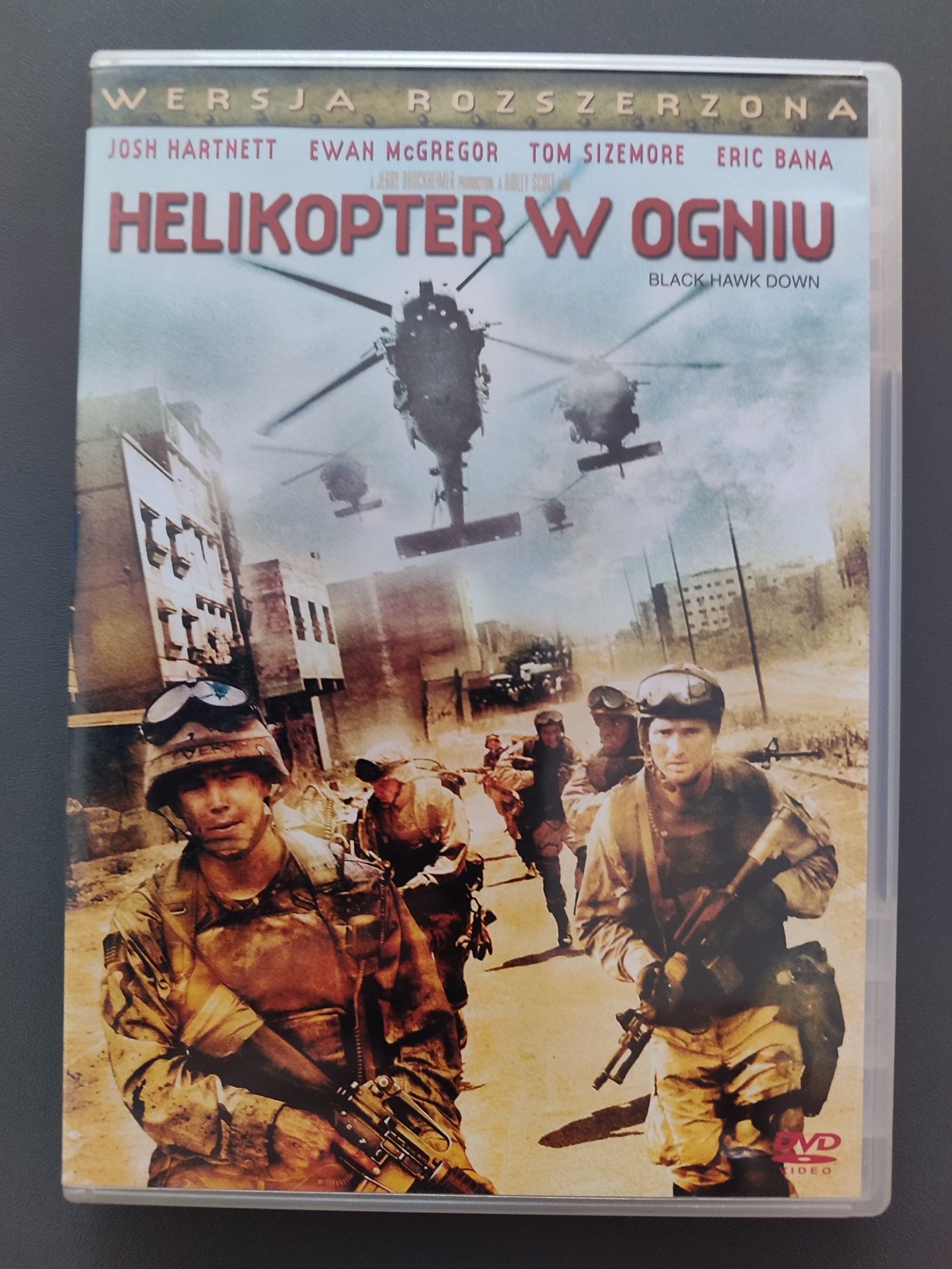 Helikopter w ogniu płyta DVD