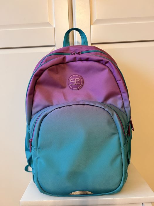 Plecak CP kolor turkusowo-fioletowy