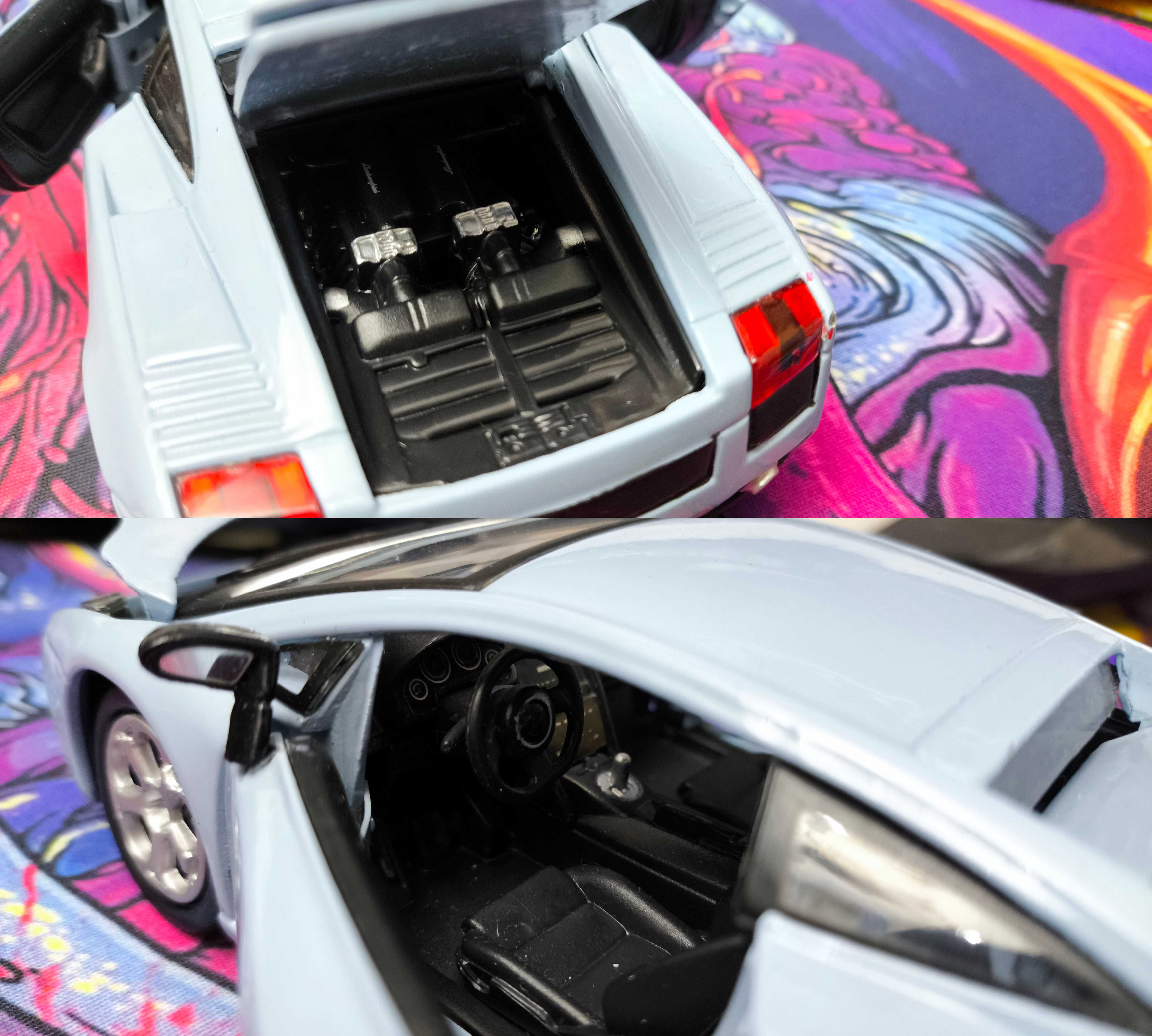 Модель Lamborghini Gallardo1.24 Bburago Blue