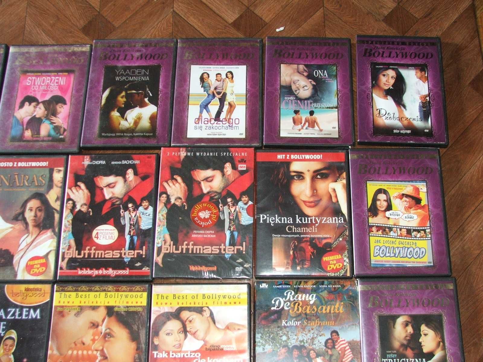Bollywood hity, nówki, DON, Veer-Zaara, Bluffmaster, i inne dvd