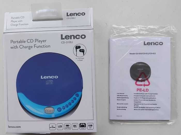 Портативний програвач компакт-дисків Lenco CD-011BU