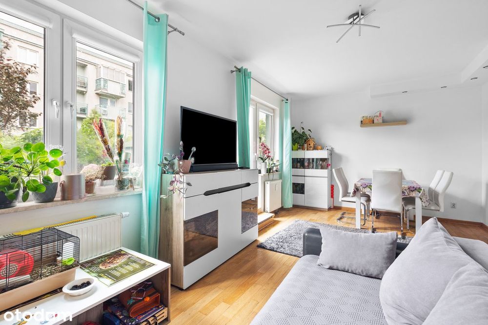 trzy pokojowe mieszkanie z ogrodem