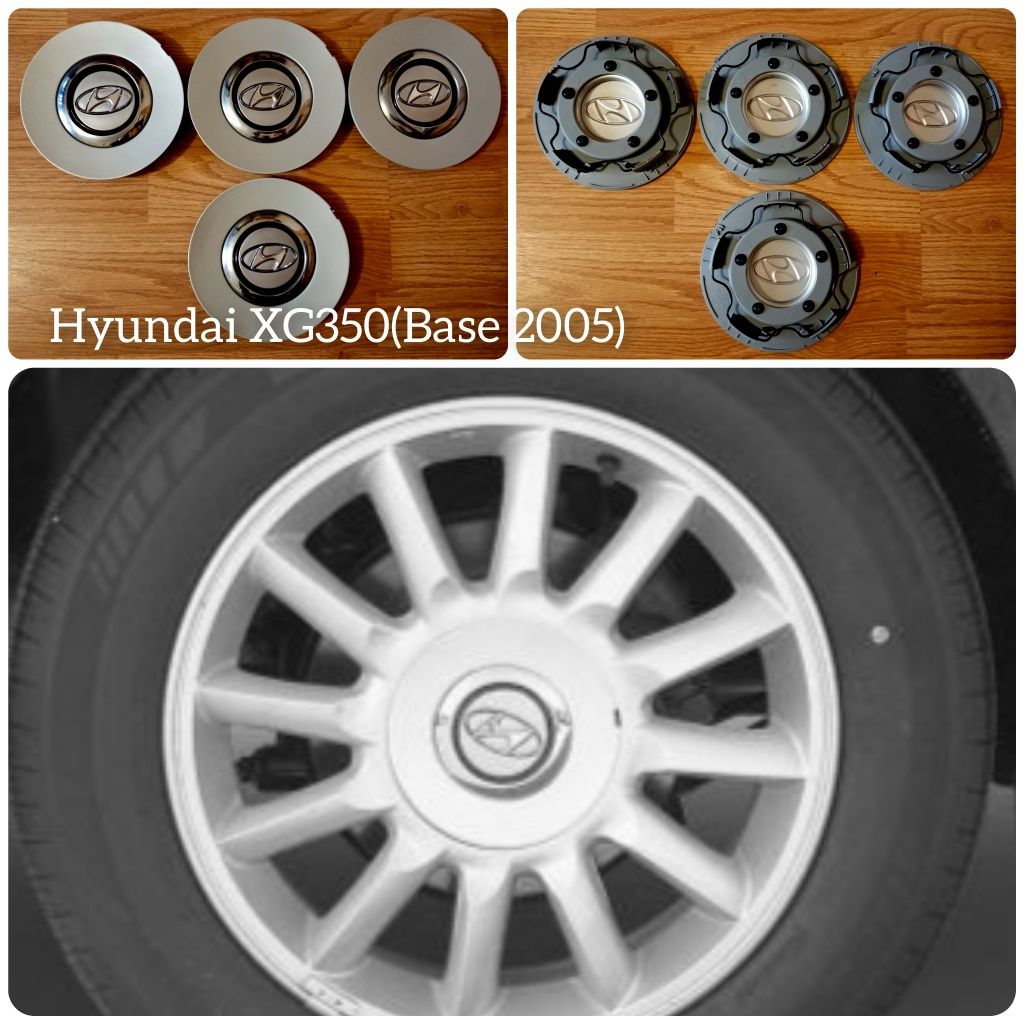 Колпаки в диски Hyundai.Хюндай.Tucson.Sonata.Accent.Genesis.Оригинал