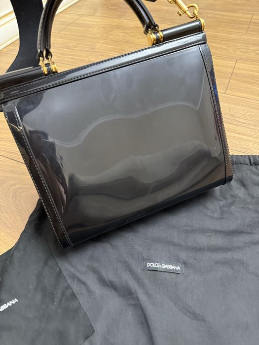 Сумка шкіряна лакова dolce Gabbana оригінал