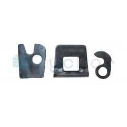 Dźwignia dolnego otwierania burty wysyp - LEWA (do pręta Fi22)