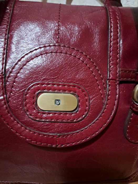 Сумка з лакованої шкіри Tula