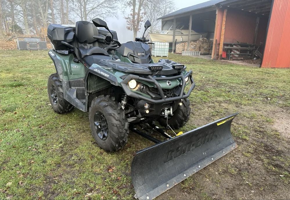Can-Am Outlander 570 Max XU+ 4x4 | 2021 | 1200 km | Pług | Wyposażony