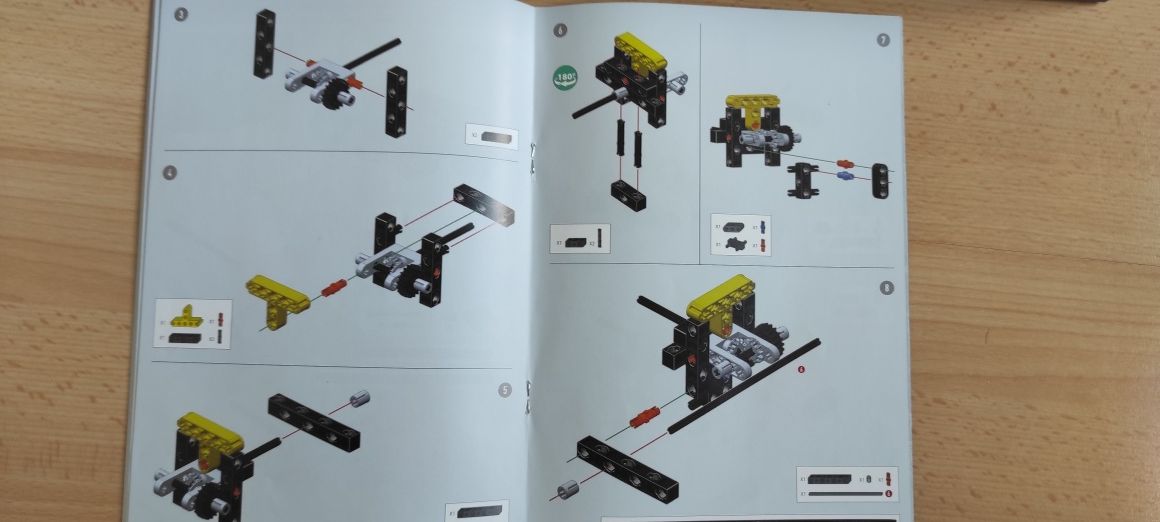 Klocki konstrukcyjne Clementoni Laboratorium mechaniki Buldożer 10 mod