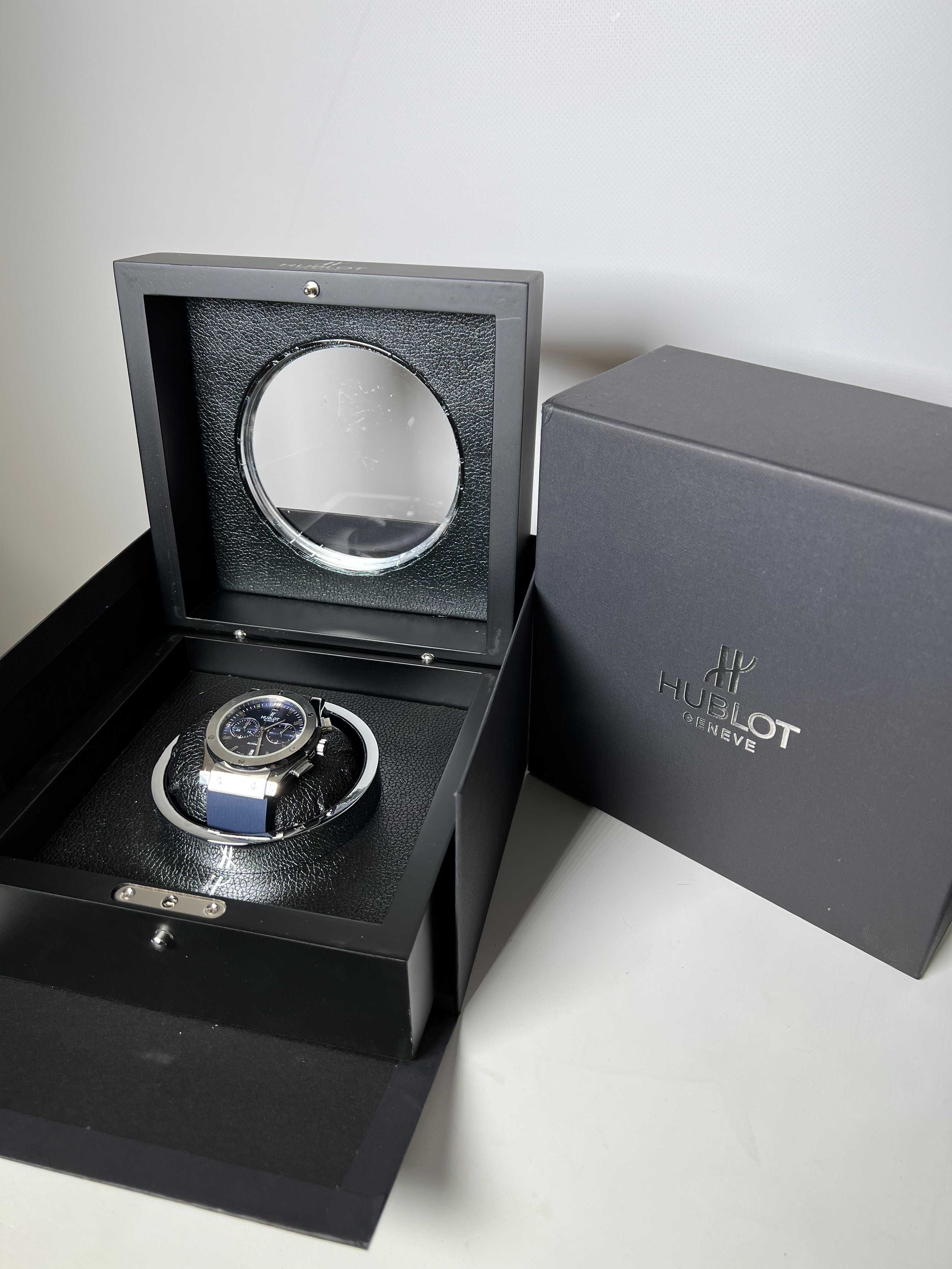 Часы Hublot Classic Fusion Chronograph Titanium Blue