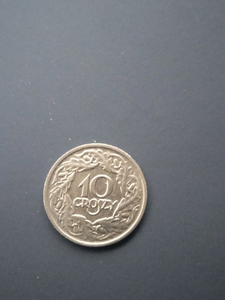 Zestaw 2RP 1 złoty 1929r + 10 groszy 1923r.