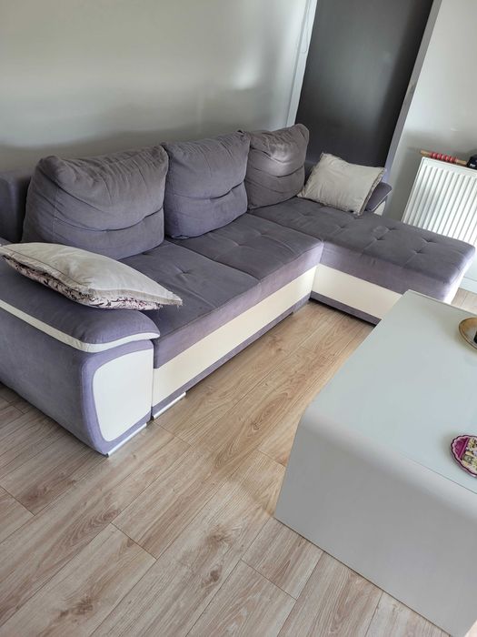 Sofa narożnik z funkcją spania