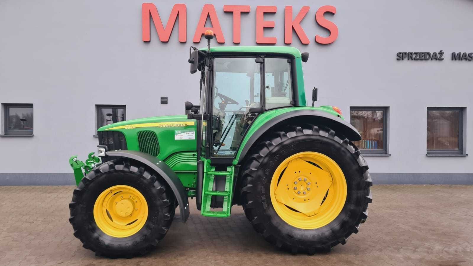 Traktor Ciągnik JOHN DEERE 6320, 2002r Klima TLS TUZ 6420, 6220