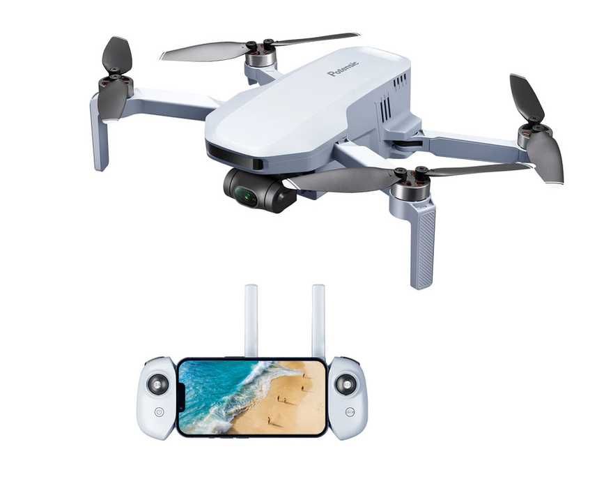 Drone Potensic ATOM GPS, 4K Gimbal de 3-eixos, transmissão até 6Km, Co