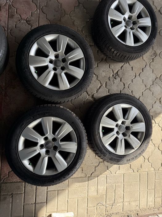 Alufelgi dwa komplety  Audi zima lato 225/55 r 17