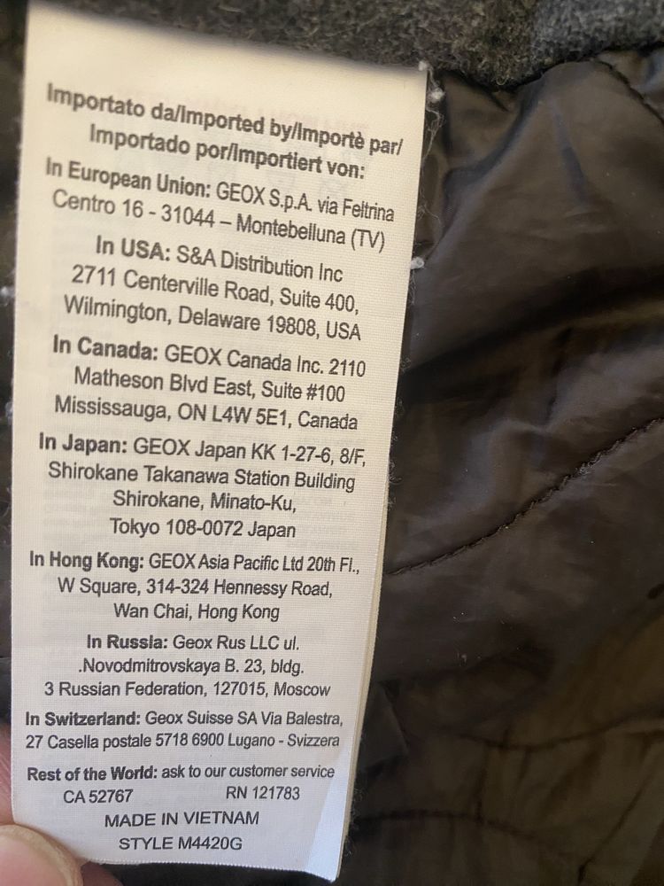 Geox respira kurtka wiosenna L/Xl