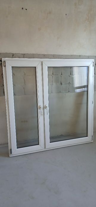 Okno plastikowe pvc dwuszybowe
