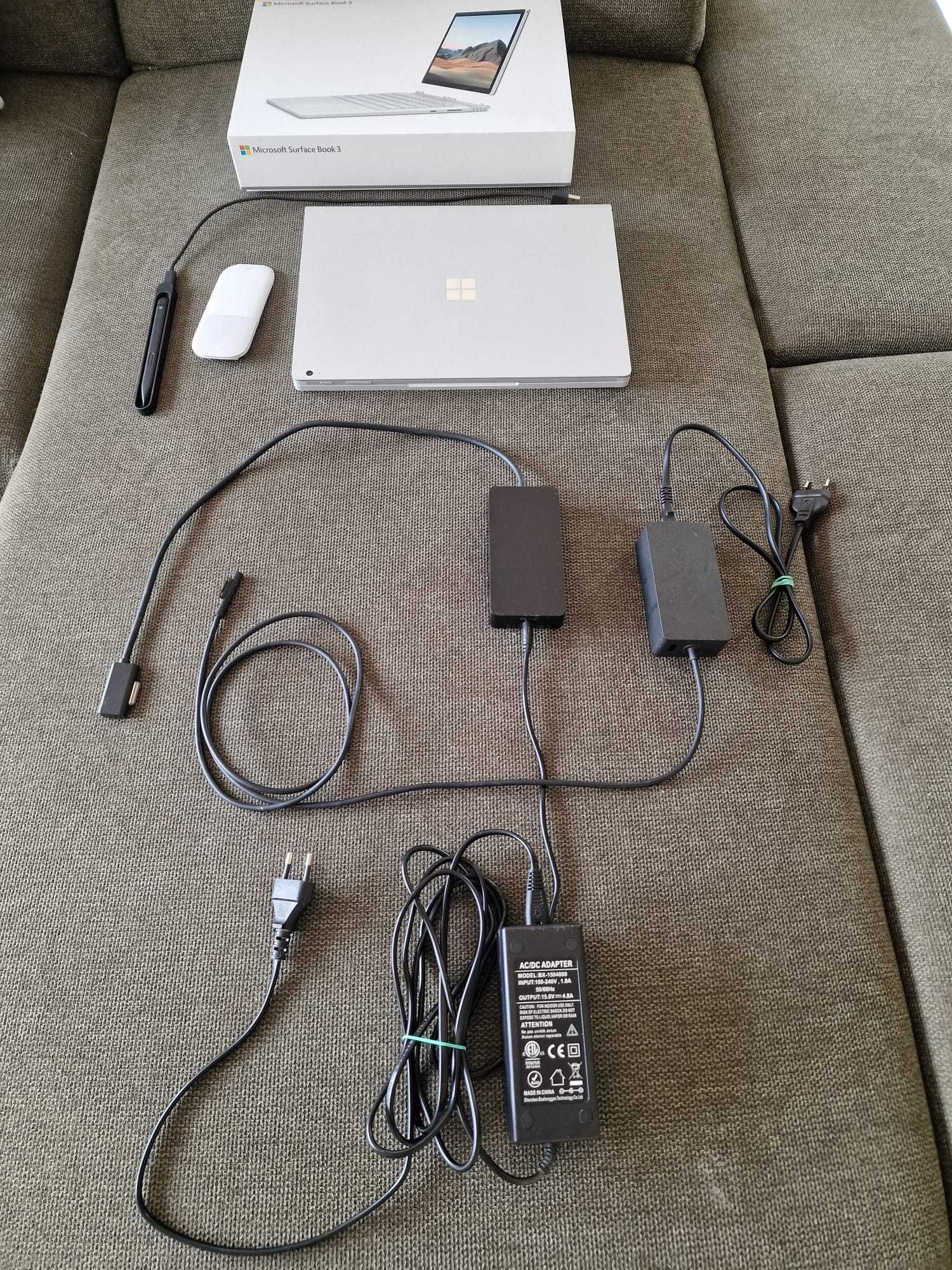 Laptop Microsoft Surface Book 3 13,5" Intel Core i7 32 GB/512 GB kompl
