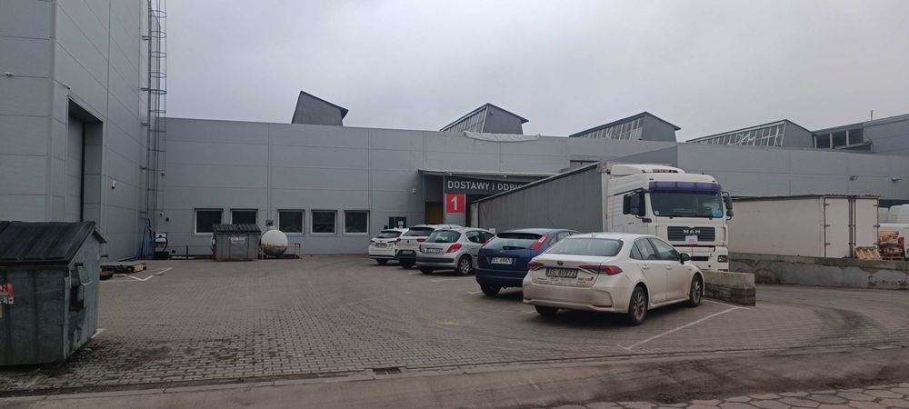 Hala 1300m2 magazynowo produkcyjna Łódź ul. Papiernicza 7