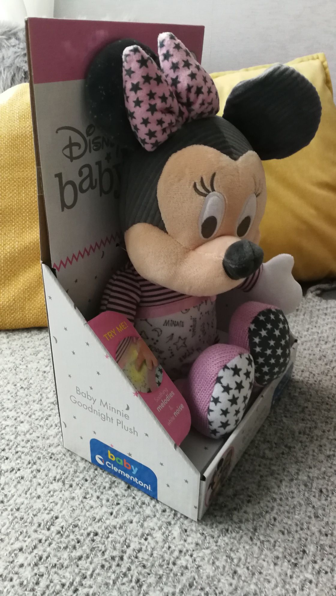 Maskotka uspokajająca Mała Minnie NOWA