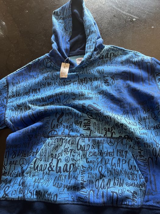 Sweatshirt cardada rapaz GAP original nova 14-16 anos