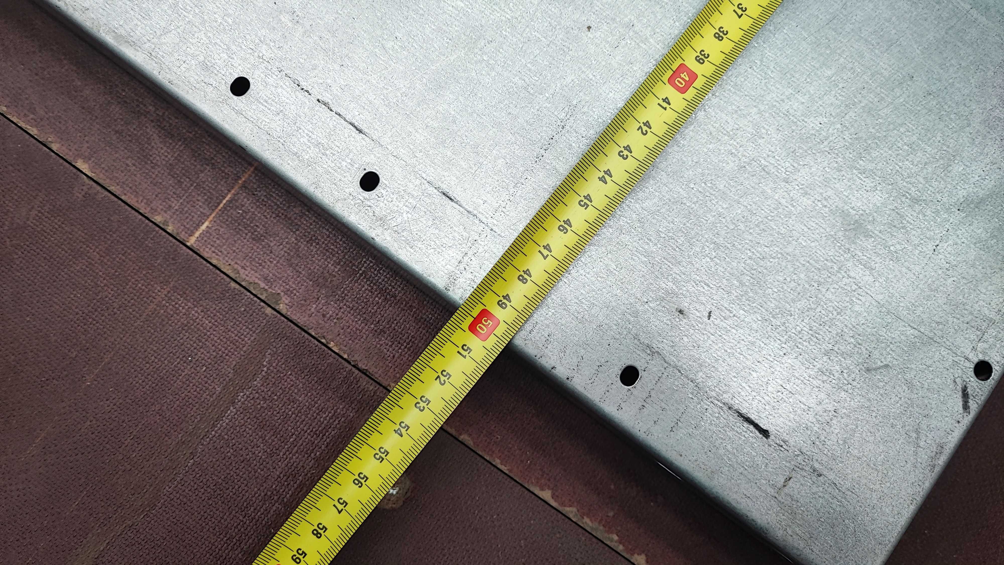 Półka 100cm / 50cm półki pełna ocynk blacha 100/50