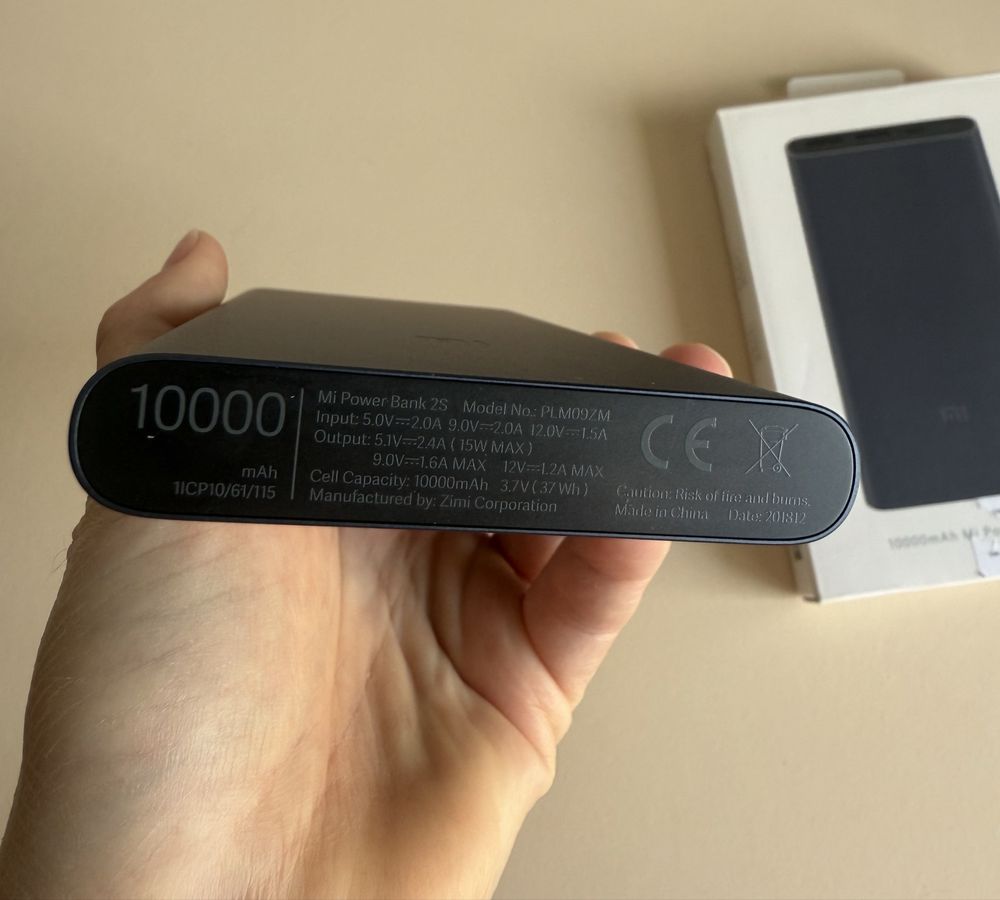 Powerbank Xiaomi Mi 2 S 10000 mAh 2 x USB