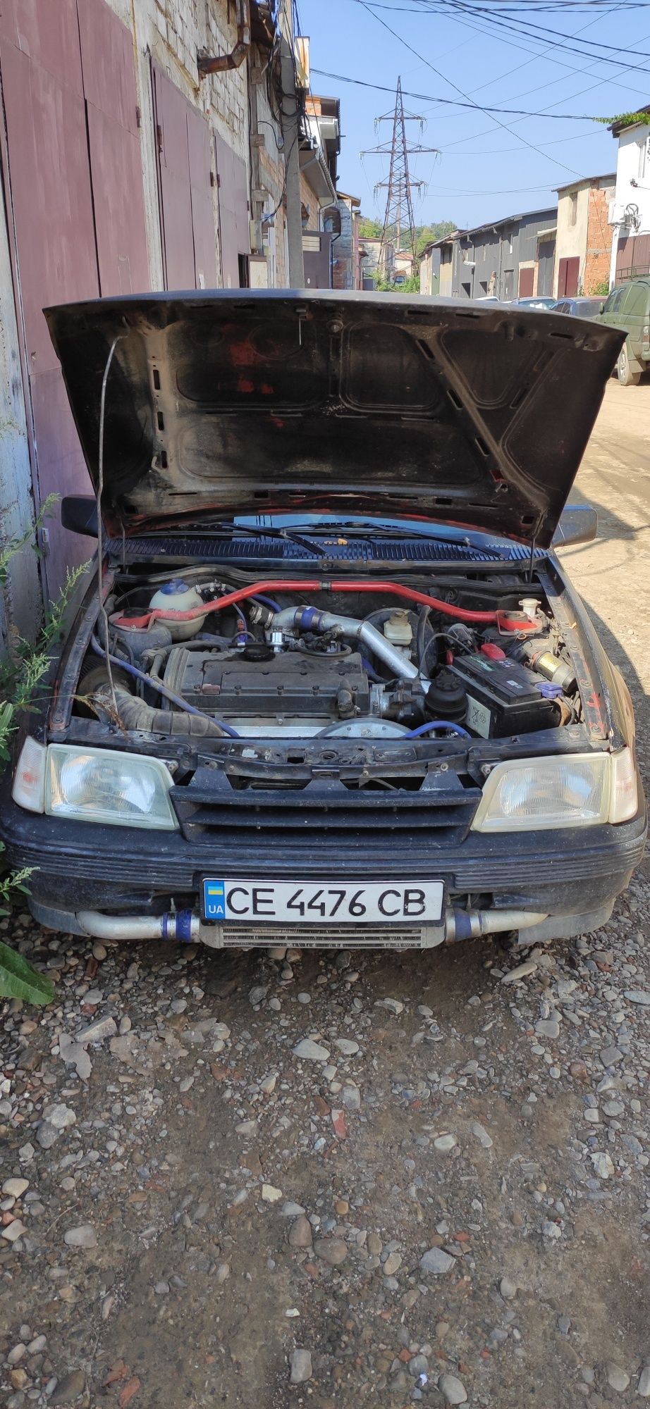 Opel Kadet turbo 250-300 сил.