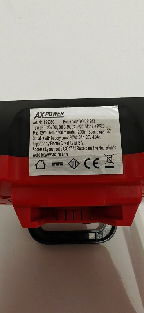 Lampa akumulatorowa Ferm