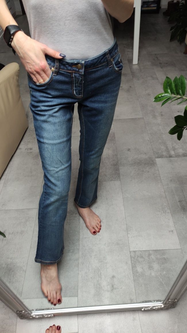 Nowe proste jeansy xs