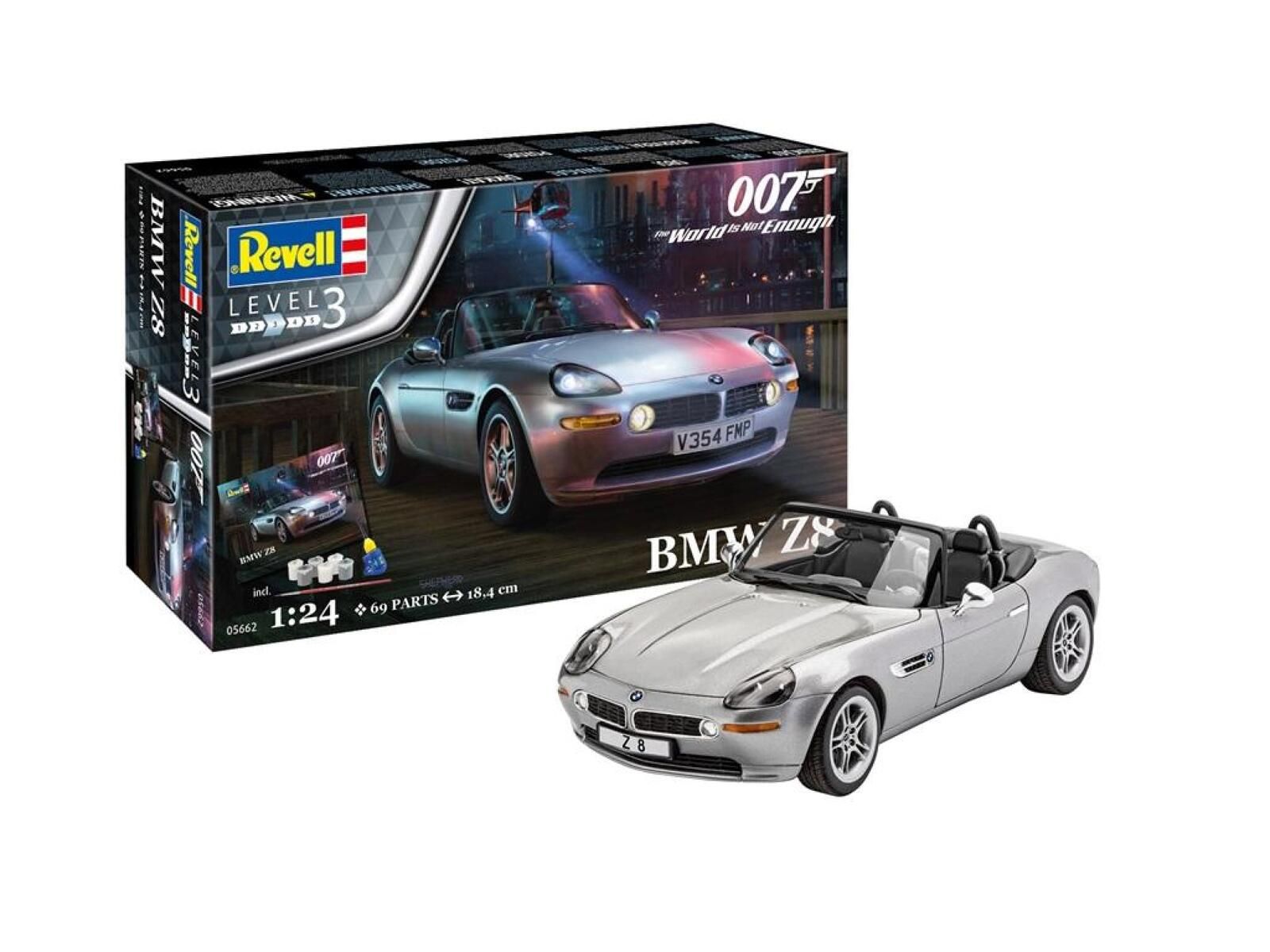 BMW Z8 James Bond 007 "The World Is Not Enough" Revell oprawa: pudeł