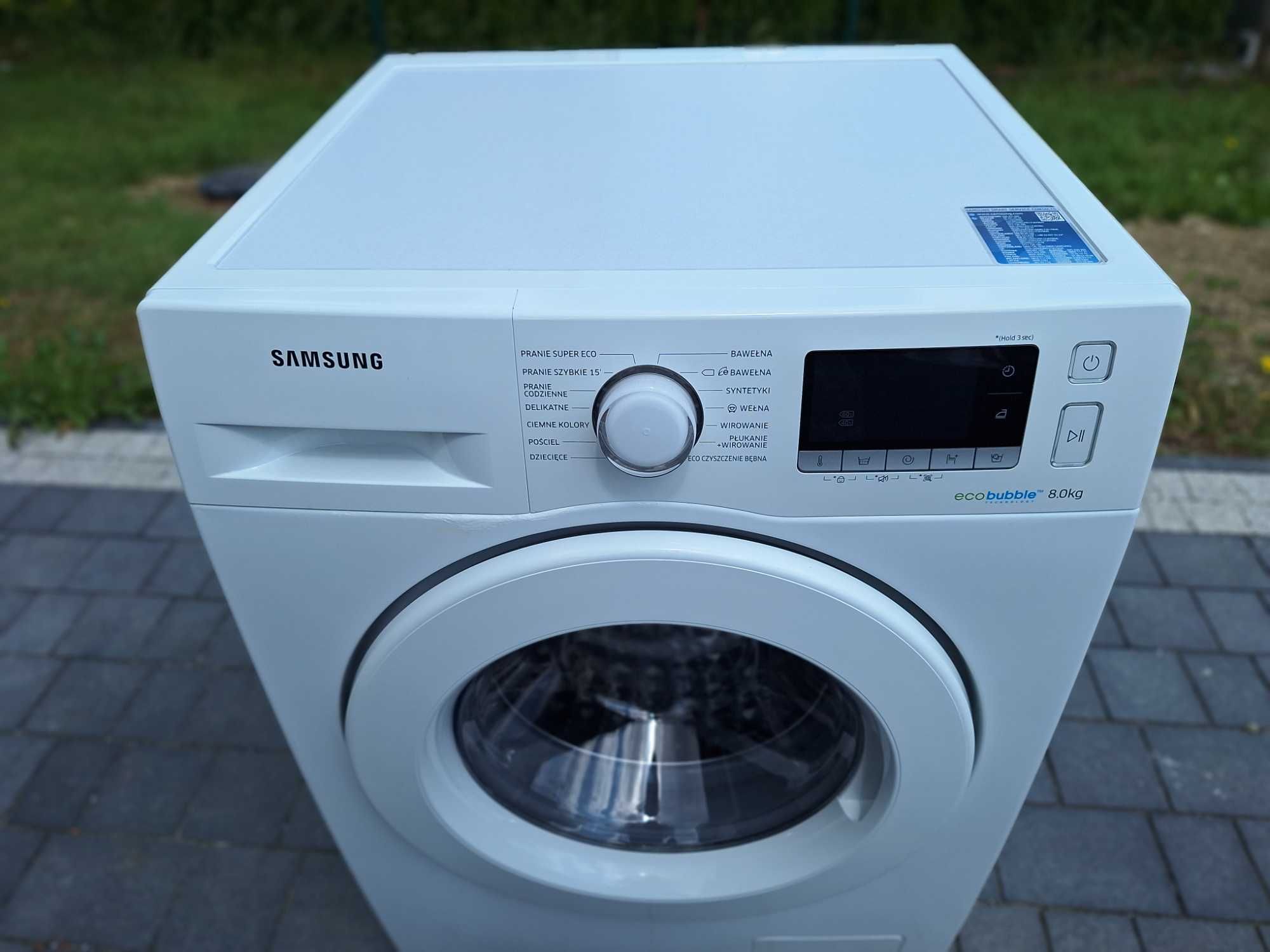 Pralka Samsung 8 kg 1200 obr. Eco Bubble A+++