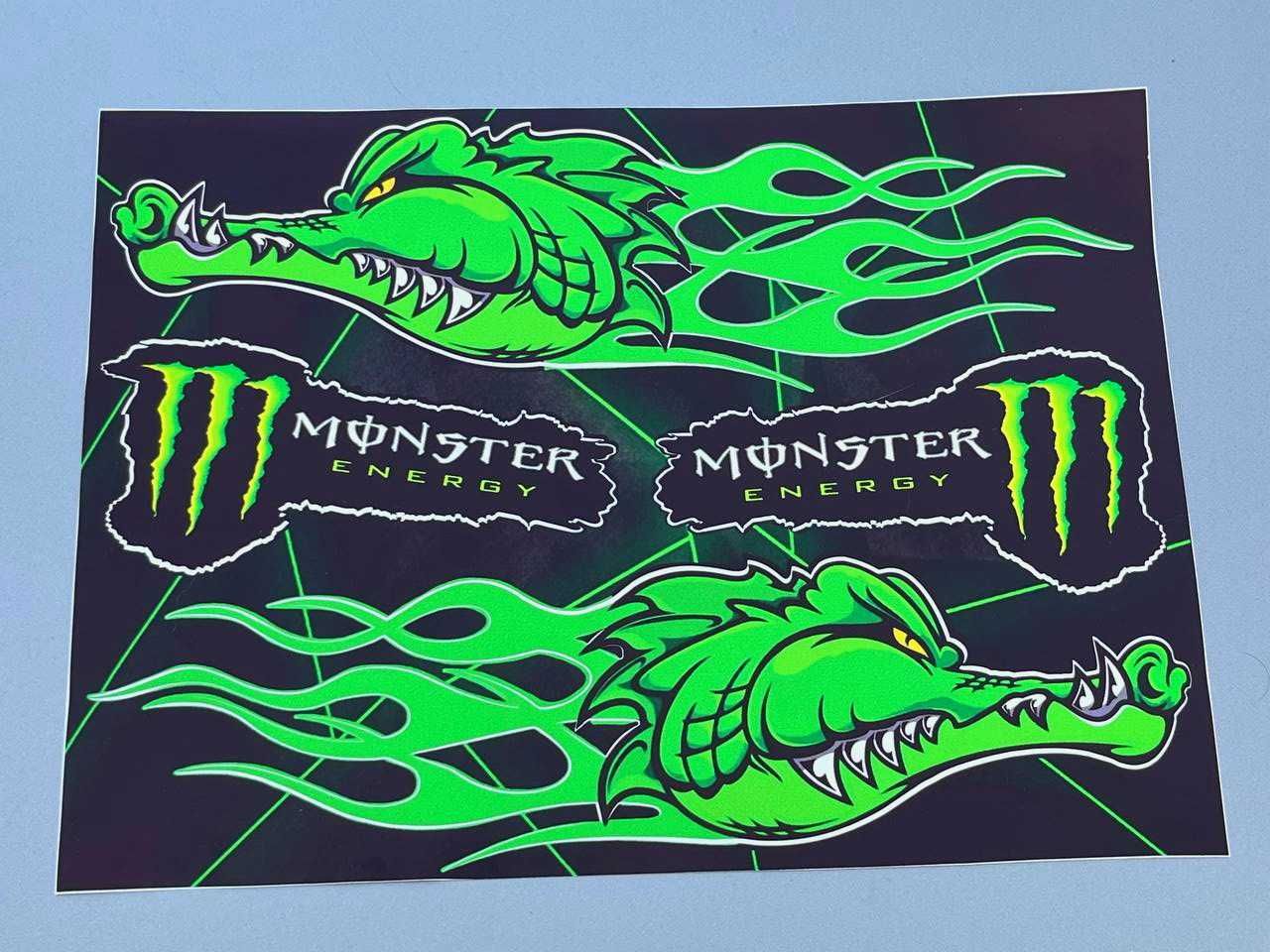 46 doctor Monster Energy вінілові мото наклейки скутер