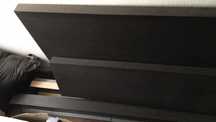 Cama casal Malm Ikea