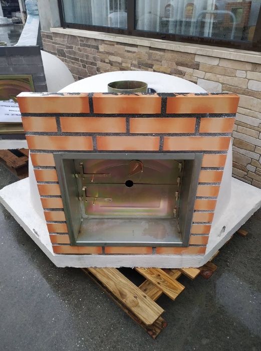 Forno a Lenha c/ Porta de Fumeiro de Canto