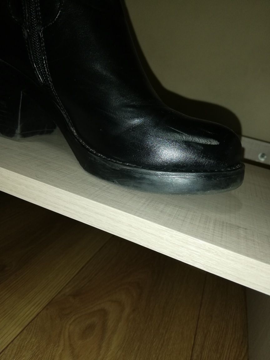 Czarne buty botki jesień/zima Jenny Fairy CCC