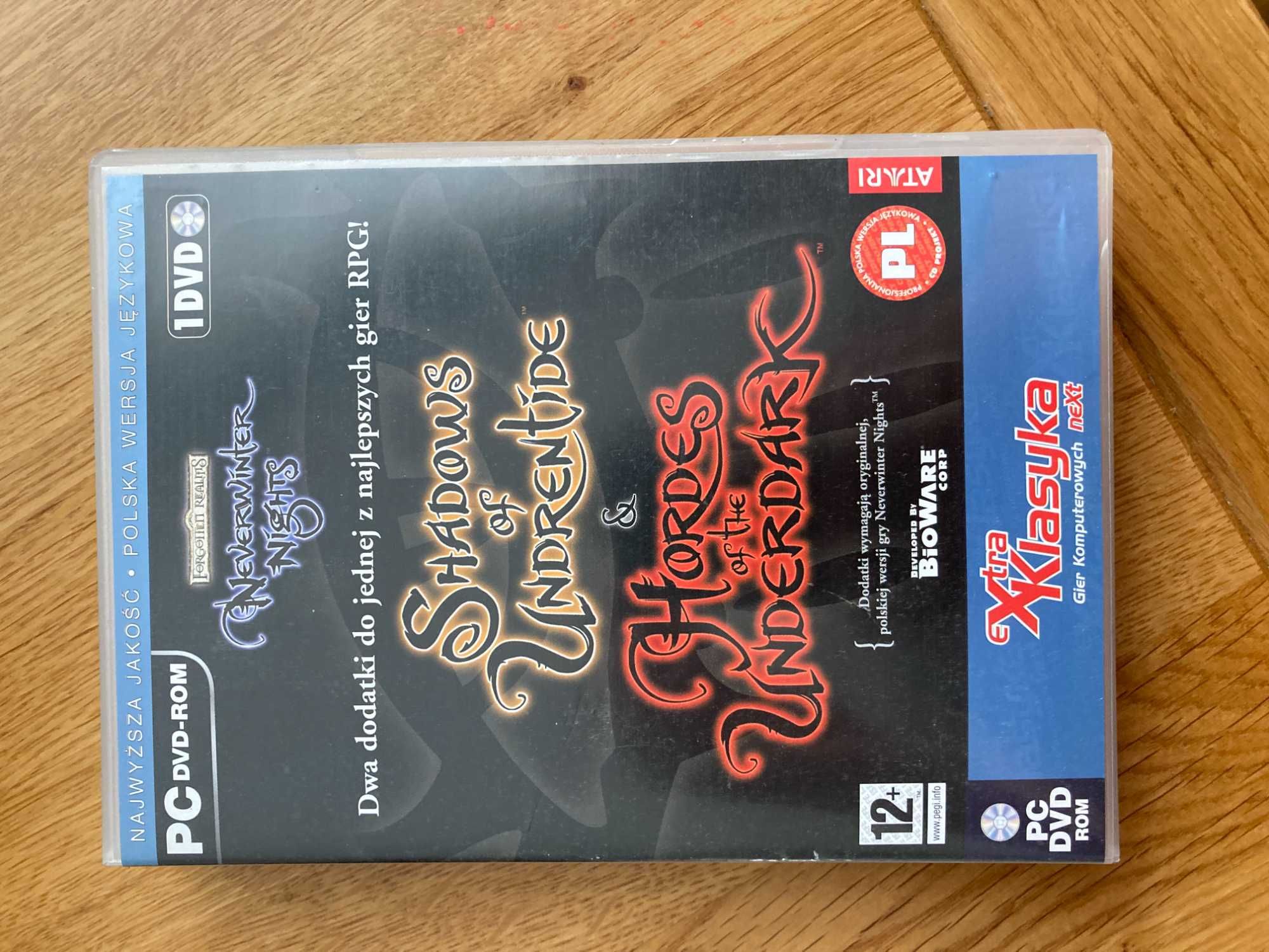 Neverwinter nights Shadows of Undrentide i Hordes of the underdark