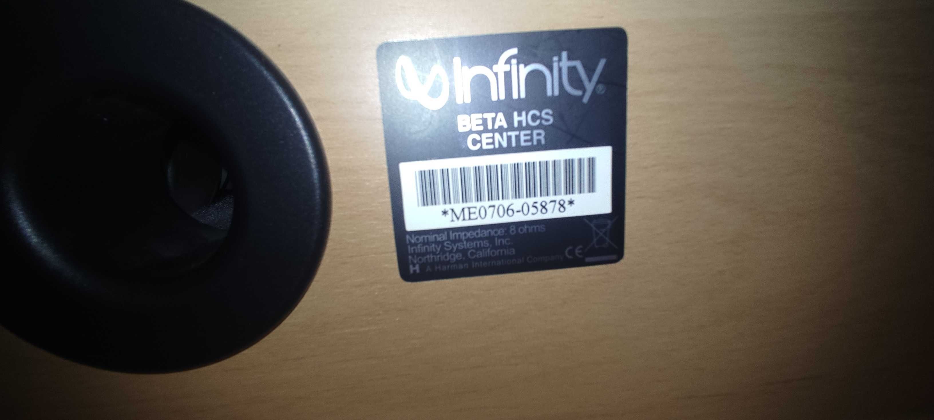 zestaw głośników Infinity Beta Hcs, alpha 5, 5.1, Subwoofer