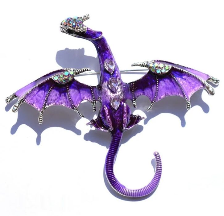 Брошка-кулон металл+стрази