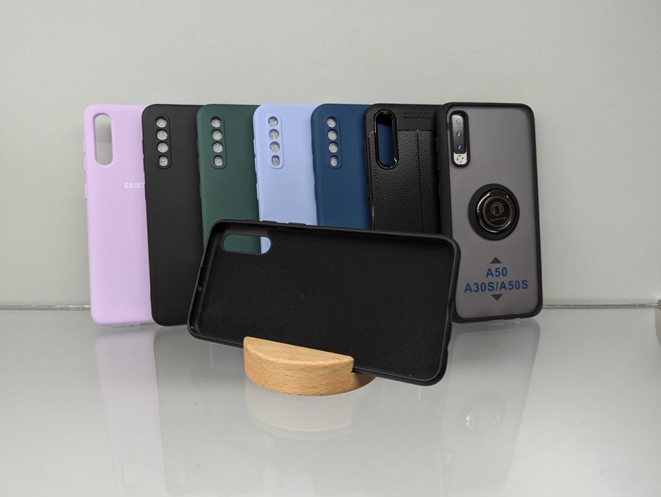 Samsung A30s/A50 Противоударный чехол софт тач Wave  все модели