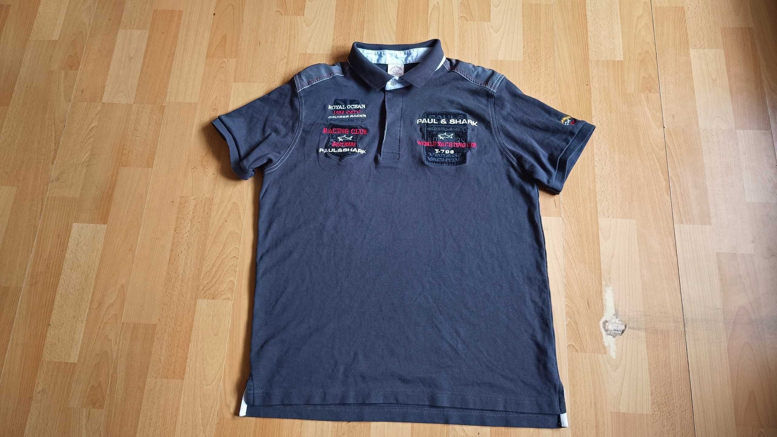 męska koszulka polo PAUL&SHARK r.XL stan bardzo dobry