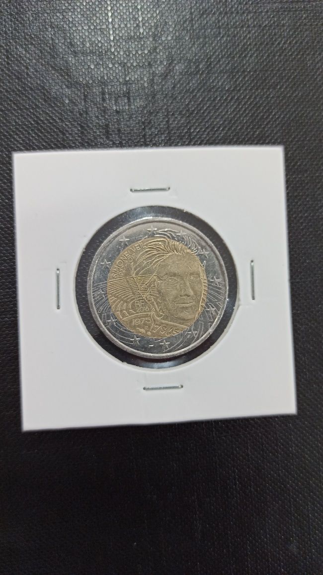 Moedas comemorativas de 2 Euros em Alvéolos
