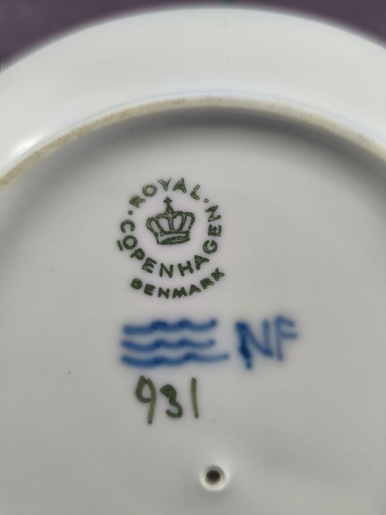 Talerzyk, popielniczka z rybą Royal Copenhagen #ozdoba #prezent