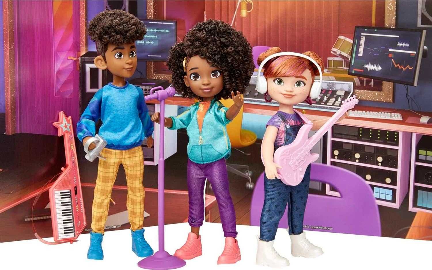 Світ Карми Карма 3 куклы ляльки Karma World Karma, Winston and Switch
