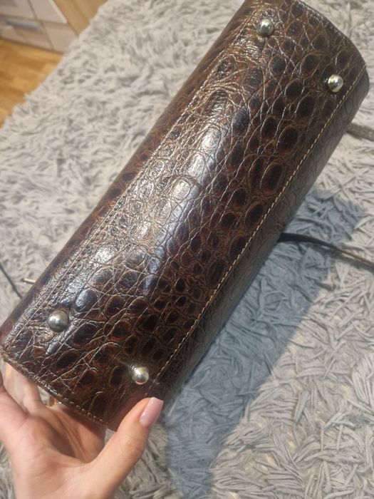 Шкіряна сумка, кожа